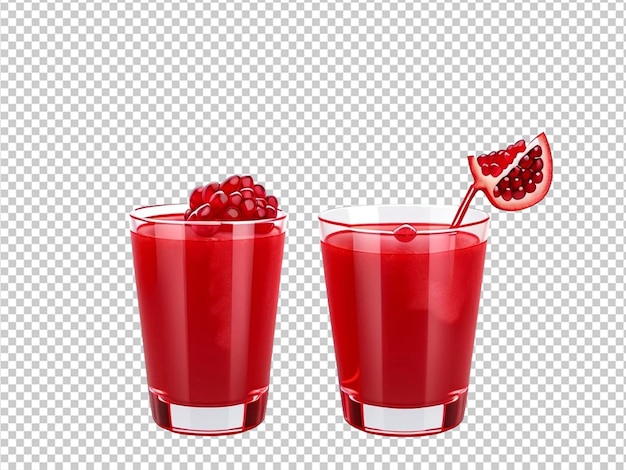 Succo di melograno 3d