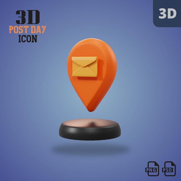 PSD 3d-икона 