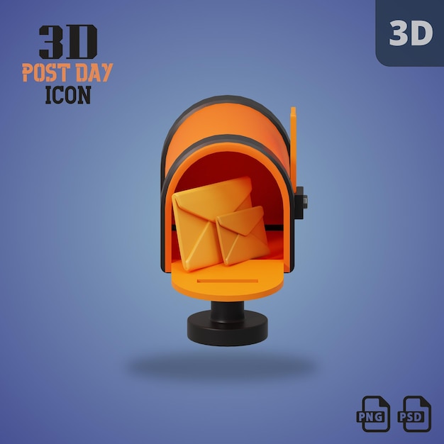 PSD 3d-икона 