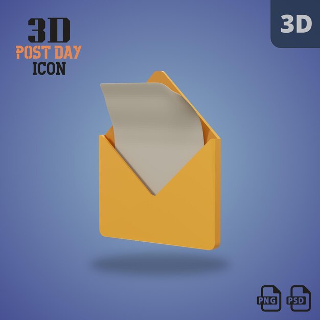 PSD 3d-икона 