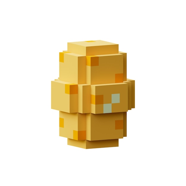 3d potato icon pixel vegetables png graphics retro game assets voxel food icons