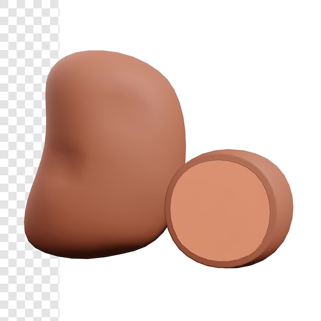 3d Potato