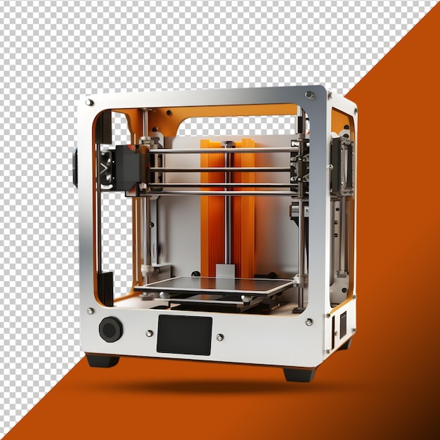 PSD 3d printer on transparent background png image