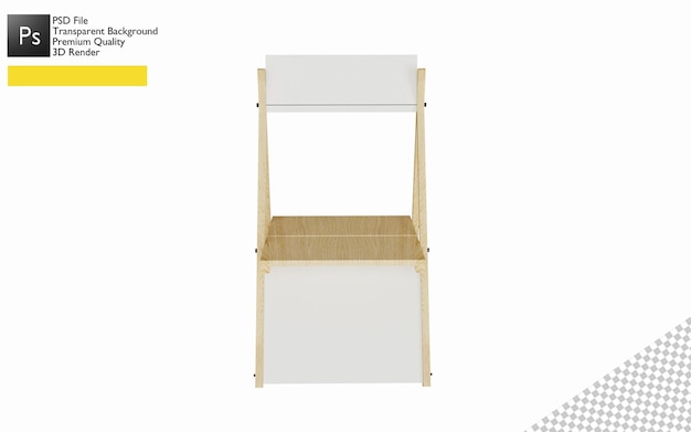 3D 프로모션 스탠드 일러스트 디자인