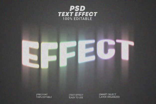 3d psd-teksteffectstijl