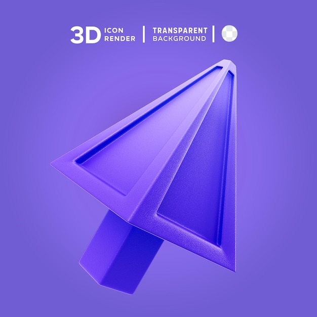 3d purple 3d illustration rendering 3d icon colored isolated