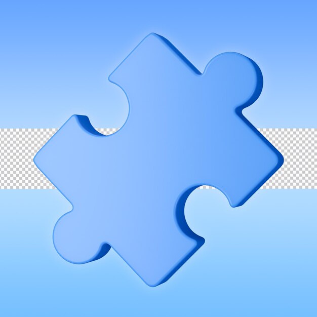 PSD icona di puzzle 3d