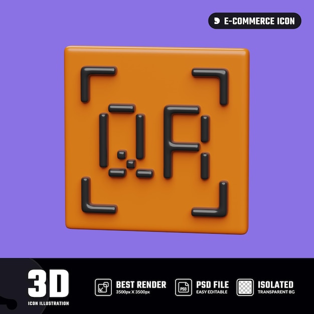 Pagamento per acquisti con codice qr 3d