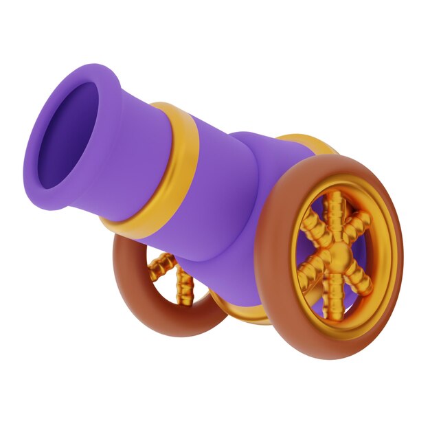 PSD 3d ramadan cannon