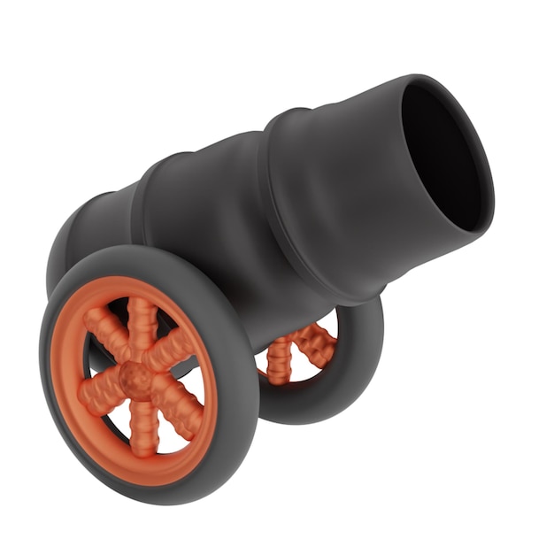 PSD 3d ramadan cannon