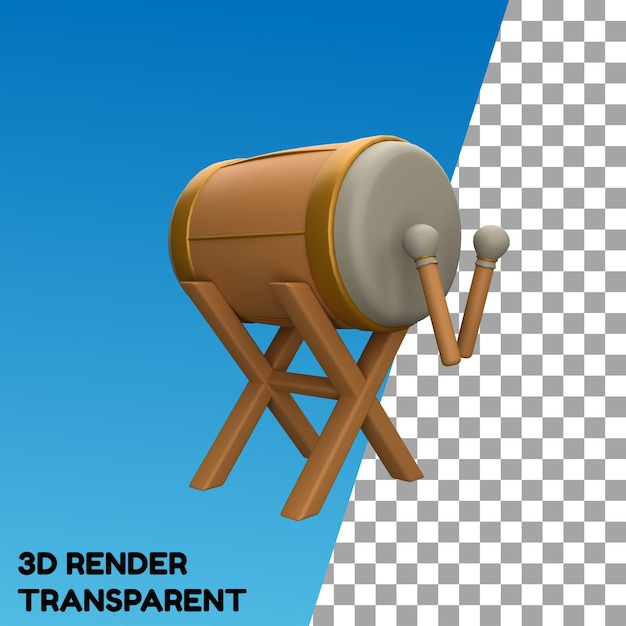 PSD 3 d ラマダン ドラム