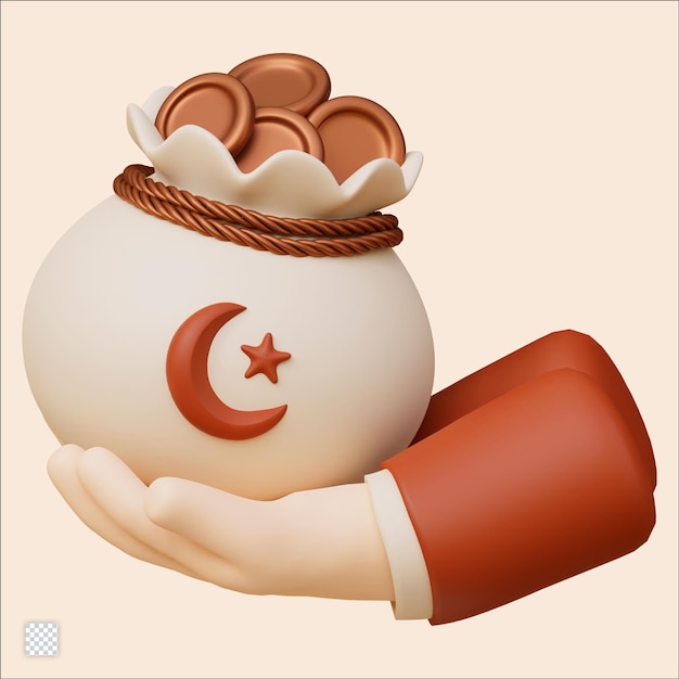 3d ramadan kareem ornamenten illustratie