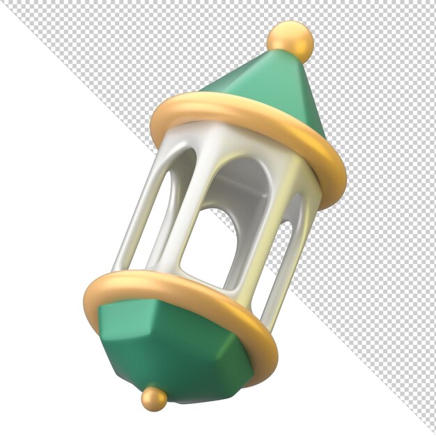 PSD 3d ramadan lantern icon