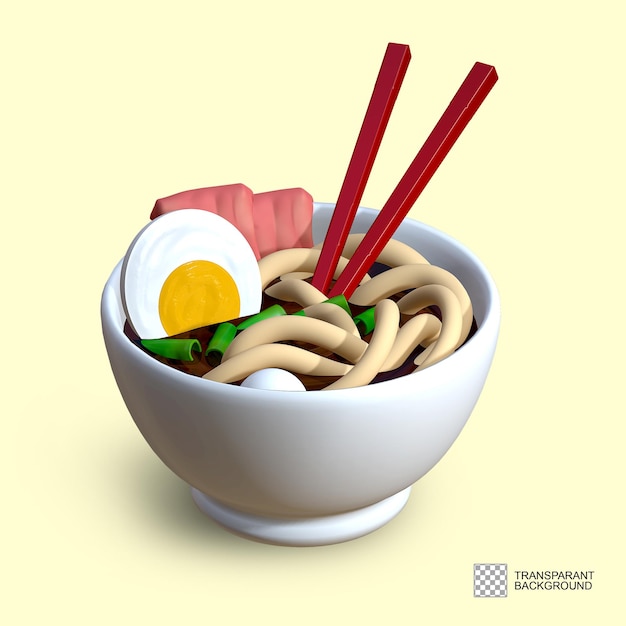 3D Ramen-noedel