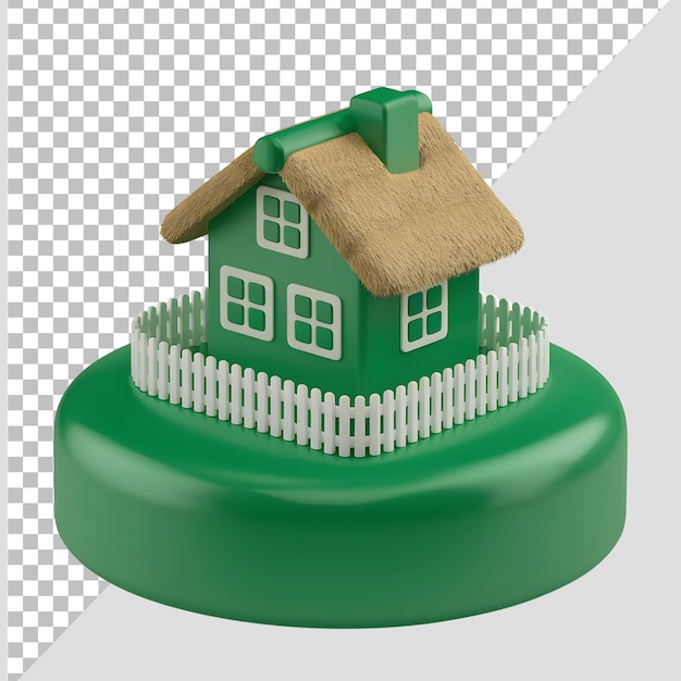 3D-мокет иконы недвижимости