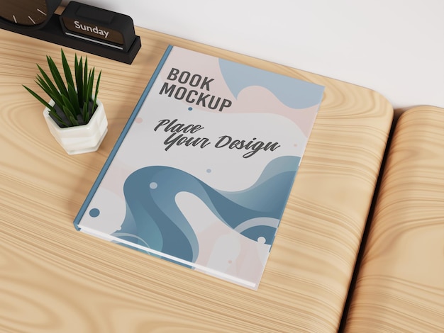 3D Realistic Book Mockup 2