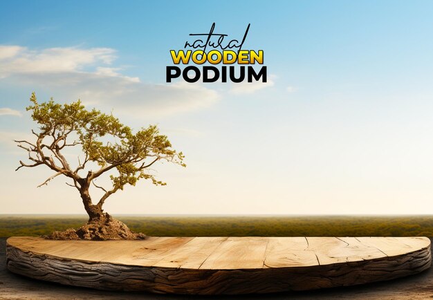 3d realistic podium background for product display