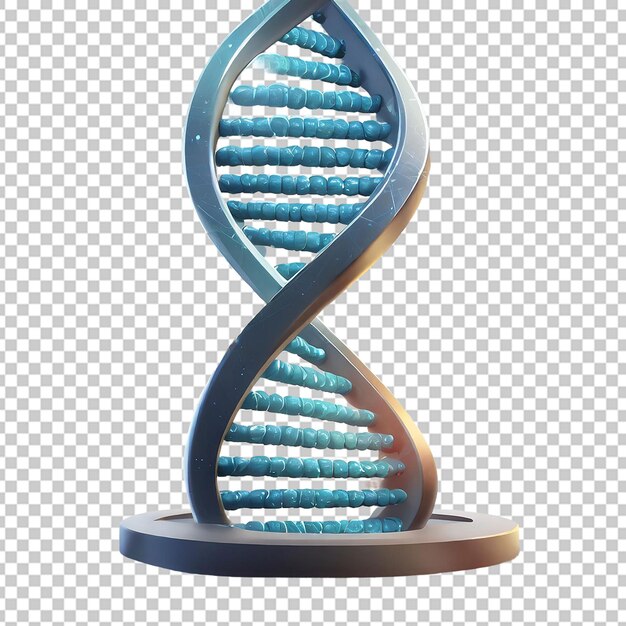 PSD icona vettoriale 3d realistica del dna