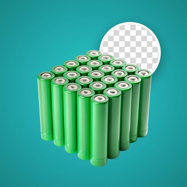 PSD 3d recycle batteries