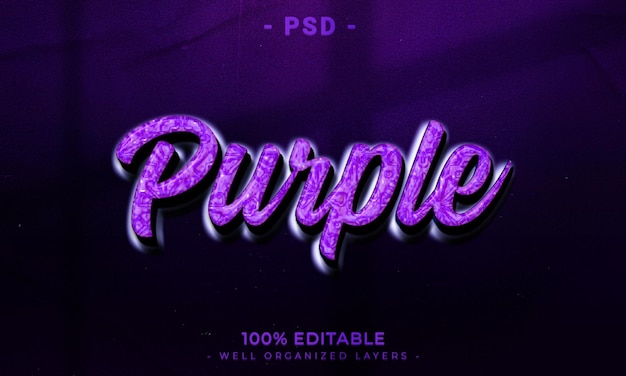 3D redigerbar tekst og logoeffekt-stil mockup med mørk abstrakt bakgrunn