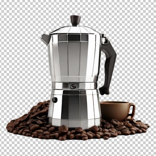 3d 렌더드 커피 모카  (png)