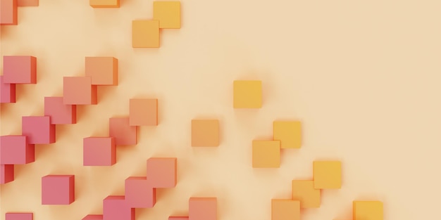 3d render abstract background