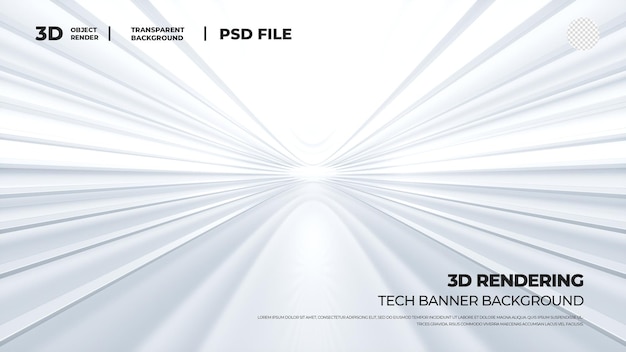 3D render abstract bg psd