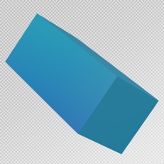 3d render of abstract shape icon