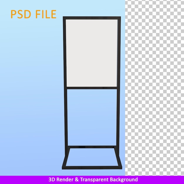 3d render advertising