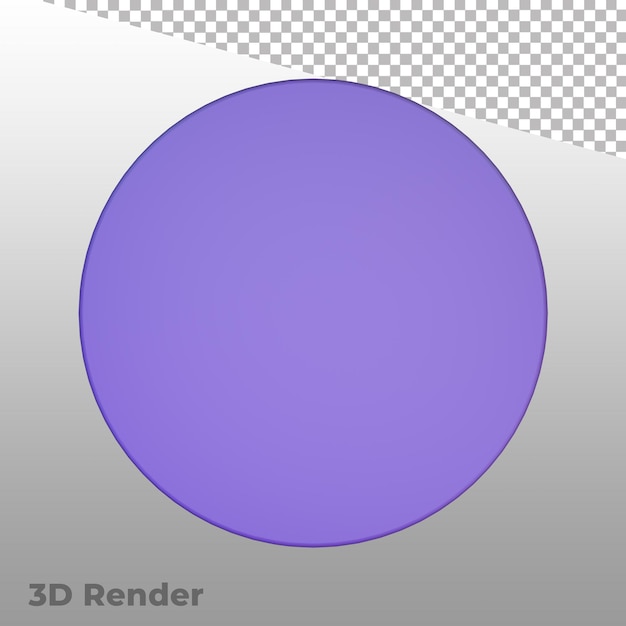 3D Render Arrow Symbol UI Icon