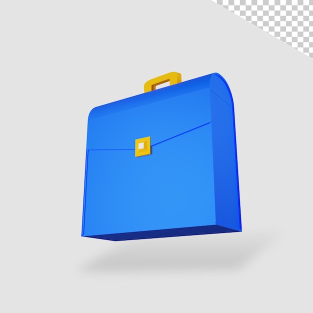 3d render bag isolated