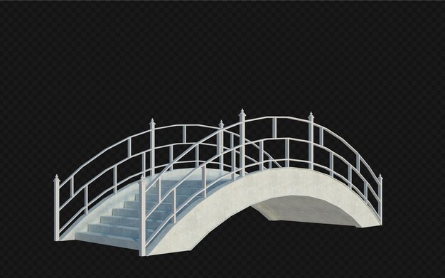 PSD 分離された3dレンダリングの建物構造