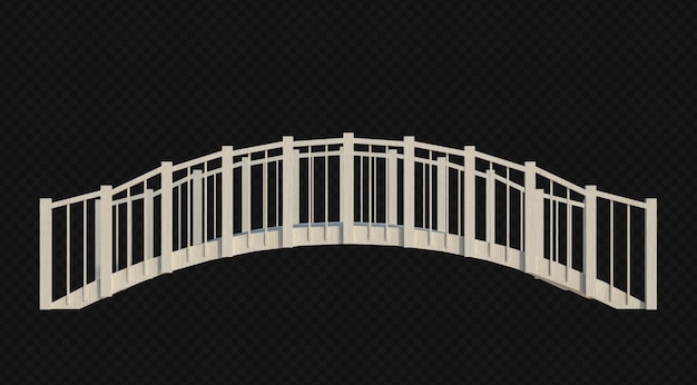 PSD 分離された3dレンダリングの建物構造