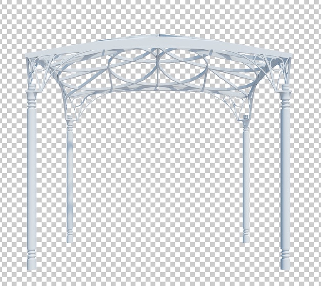 PSD 分離された3dレンダリングの建物構造