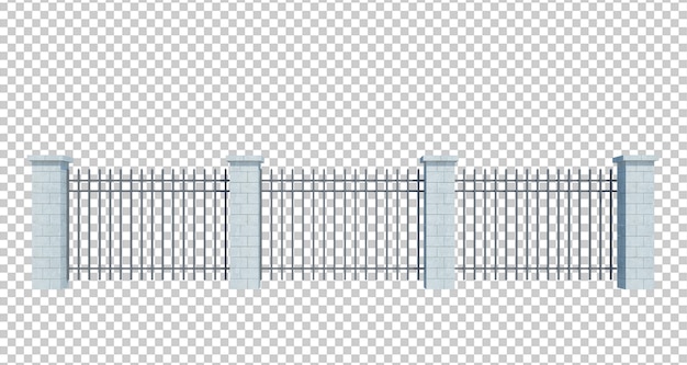 3d render building structure isolated