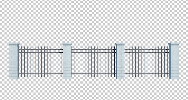 PSD 分離された3dレンダリングの建物構造