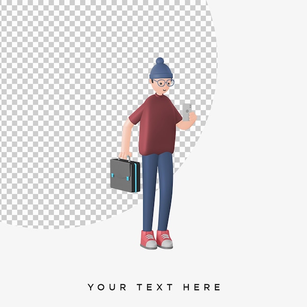 3d render character