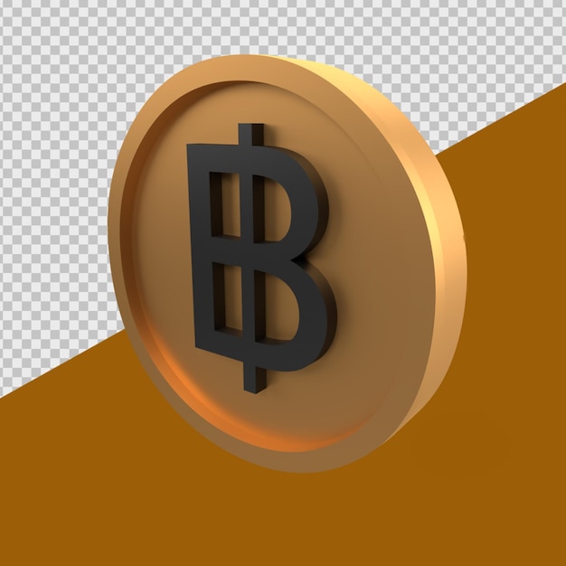 3d render currency bath