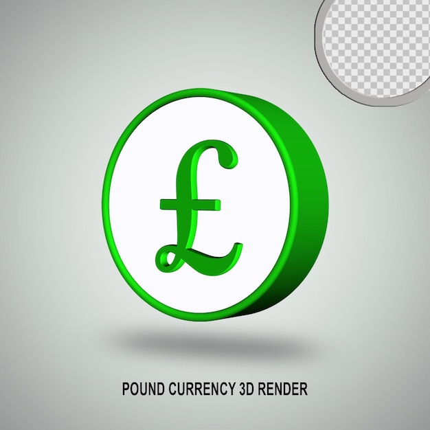 3d render currency