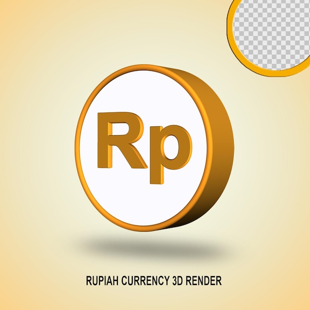 3d render currency