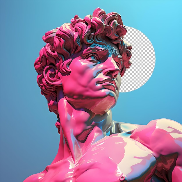 PSD 3d render david michelangelo aesthetic david michelangelo png aesthetic david sculpture