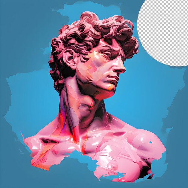 PSD 3d render david michelangelo aesthetic david michelangelo png aesthetic david sculpture