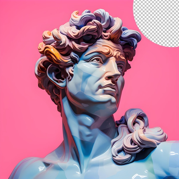 3d render david michelangelo esthetische david michelangelo png esthetische david sculptuur