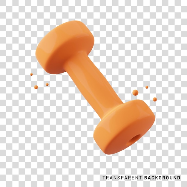 3d render of a dumbbells or kettlebell