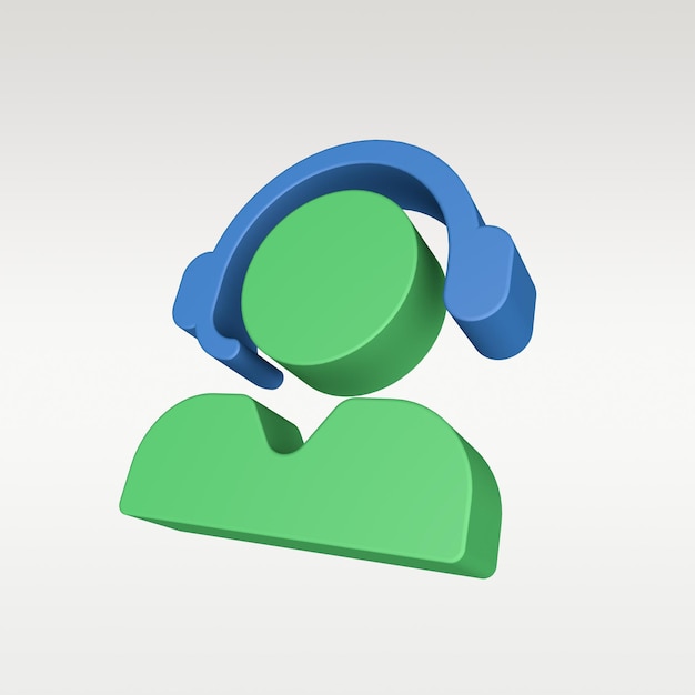 PSD 3d render finance icon