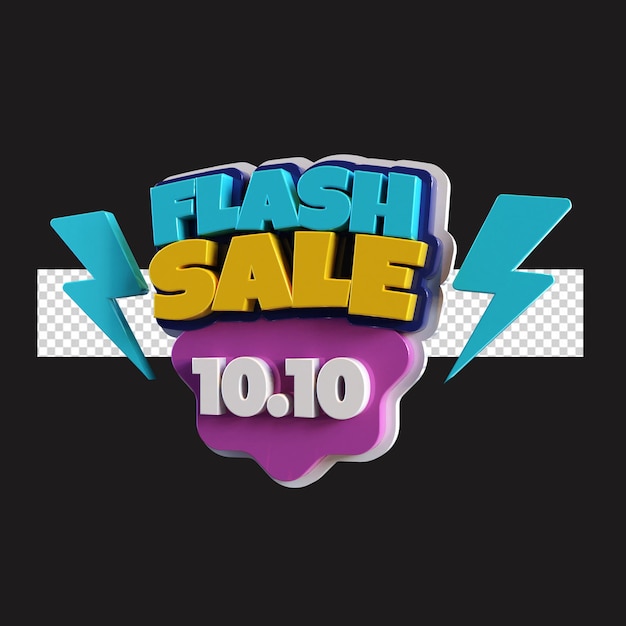 3d render flash verkoop rendering ontwerp