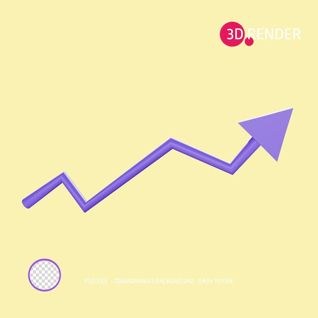 3D 렌더링 아이콘 화살표 26