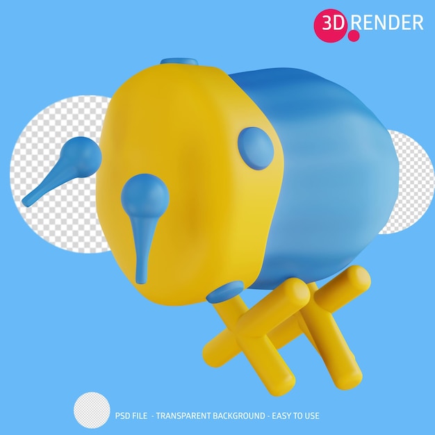 3d Render Ikona Meczetu Bęben