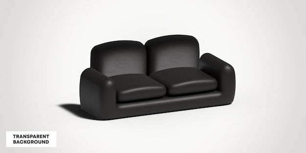 3d render illustration armchair