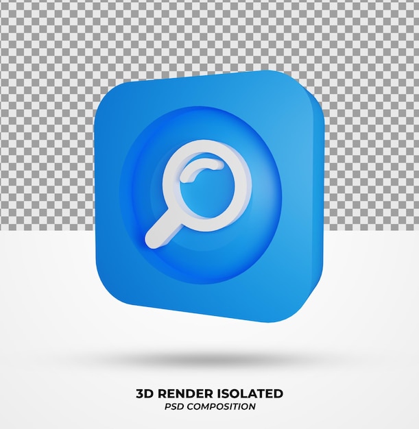 3d render isolated icon